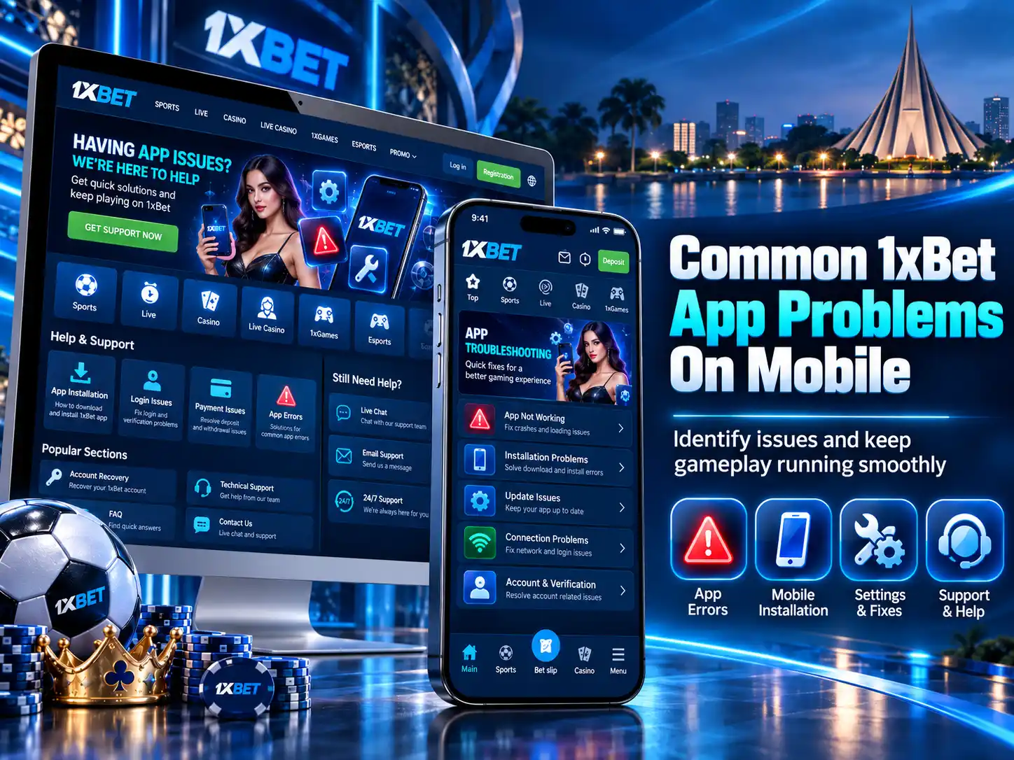 Common 1xBet App Problems On Mobile