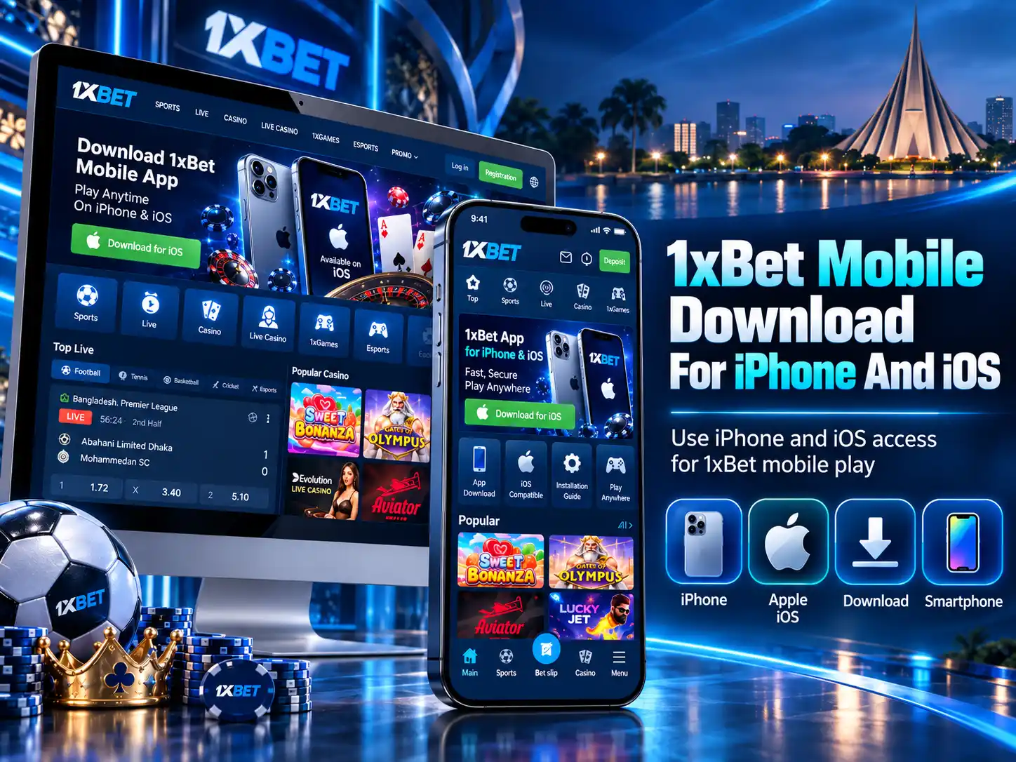 1xBet Mobile Download For iPhone And iOS